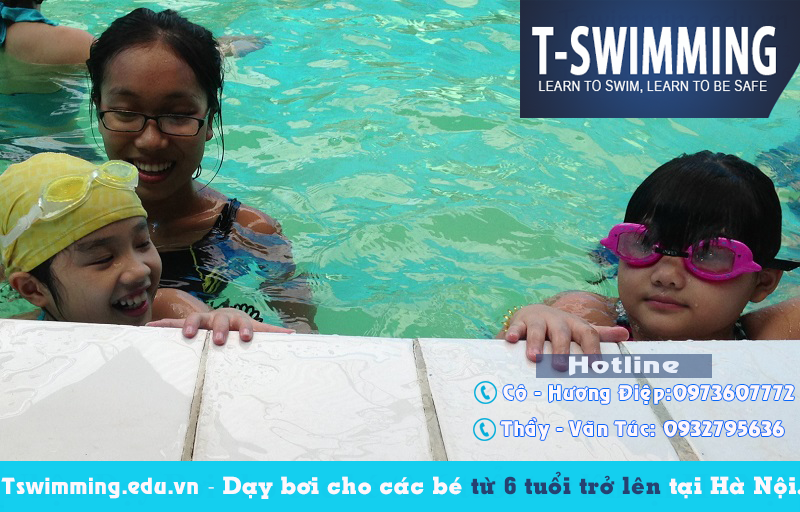 Tswimming - Dạy học bơi cho trẻ kèm riêng tại Hà Nội